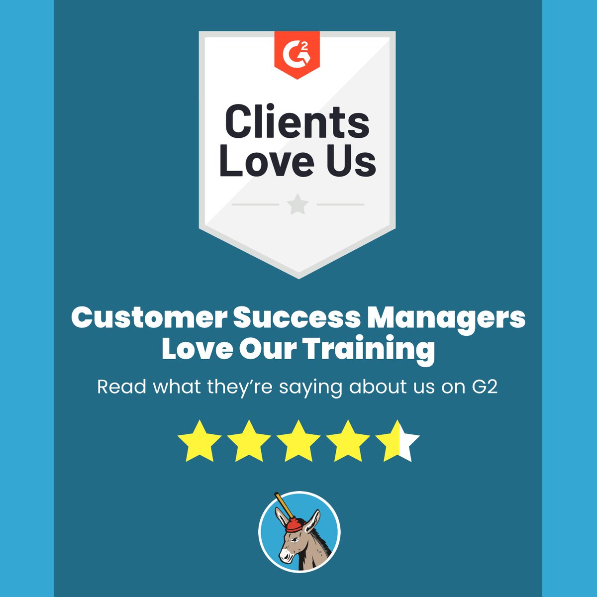Hear from over 800 Customer Success pros on how our programs have helped their CS practice and their careers. Read what they have to say about us on G2: successcoa.ch/46QnnBv

#customersuccess #customersuccessmanager #successcoaching #G2