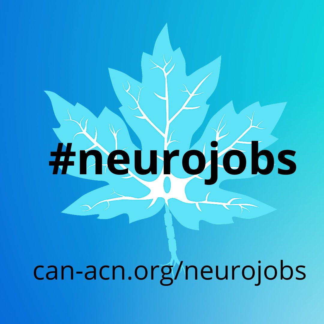 New ad posted: Swayne Lab – post-doctoral researcher in cellular and molecular neuroscience, University of Victoria can-acn.org/swayne-lab-pos… #neurojobs @dr_swayne