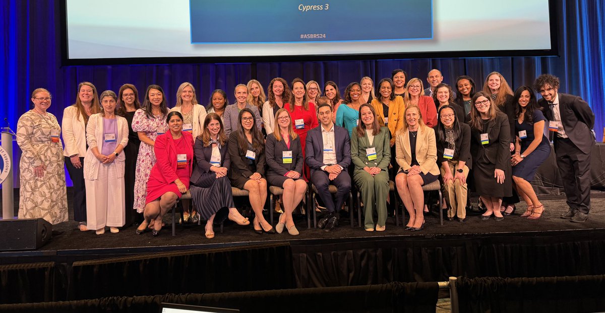 What an amazing group to be a part of - @MDAndersonNews Breast Surgical Oncology representing at #ASBrS24 #oncsurgery @KellyKhunt @AlexaGlencer @THuynhMD @ashleylcairns @rsmenen @anthonylucci1 @drmediget @HelenMJohnsonMD @AnnaWeissMD @MedTootMD @DrBeaMD @hlillemoe…