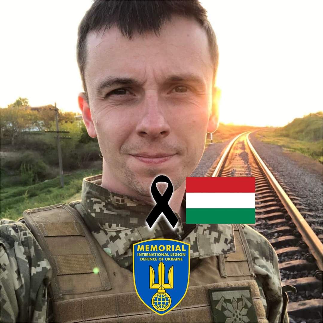 February 2023!
Our Beloved Hungarian Brother Roman Zhuk, who had been serving in Ukraine as a Volunteer succumbed on the Battlefield.

Honor, Glory and Gratitude To Our Brother.