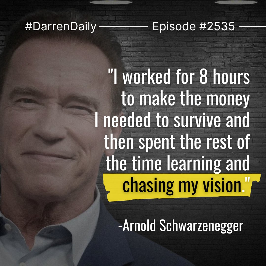 💥Want to stay focused when others aren't? ☕️Listen to what Arnold Schwarzenegger said about FOCUS: bit.ly/43RVXeA #inspirational #successmindset #focus #mentoring #DarrenDaily #ArnoldSchwarzenegger