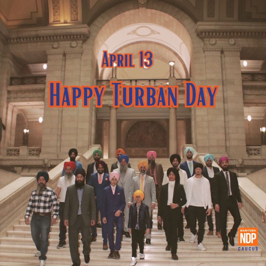 Today marks the second official #TurbanDay in #Manitoba!