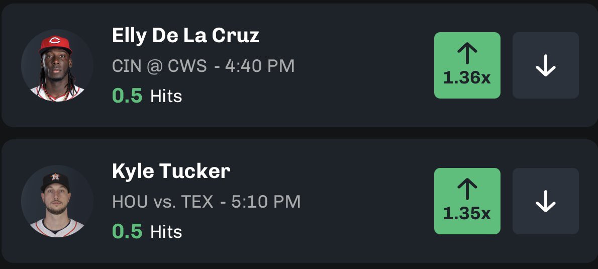 Both HitParlay’s have been posted✅ They also are both available on Chalkboard✅ If you don’t have books but have wanting to tail these well now you can! Make sure you get both Lays in ASAP before games start⬇️ streaks.chalkboard.io/cUPZ/vgz3lq1b Code Austin for $100 Deposit Match!