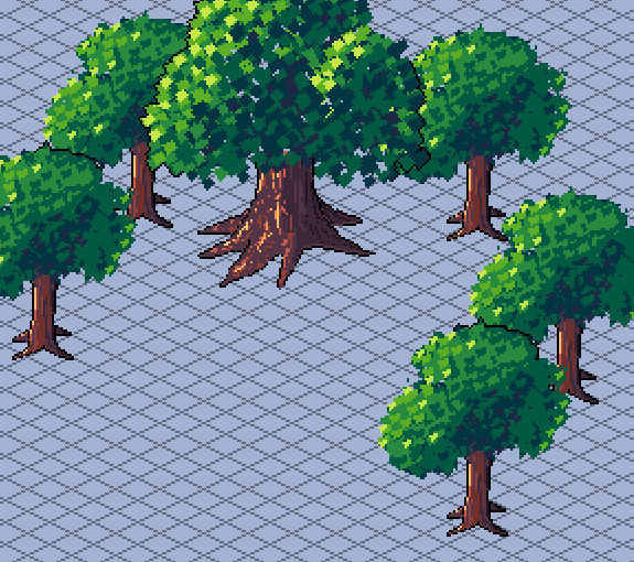 Finally, after almost a year, the isometric trees look good to me...