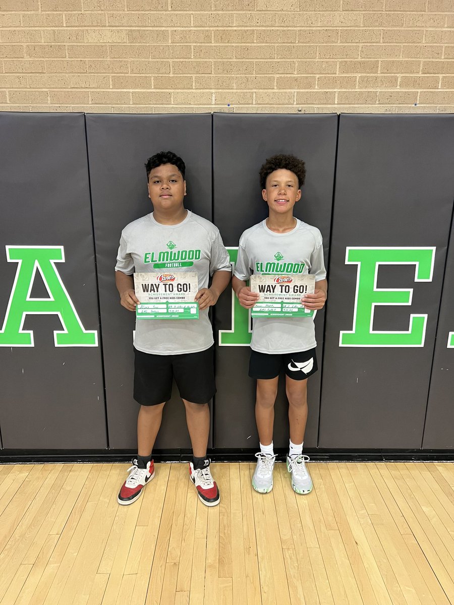 Meet our Canes Week 11 Lifters of the Week: Kason Hookfin and Aljay Yuw. Their outstanding attitude and effort in drills and in the weight room are noticeable by all. These two are leading by example. Keep up the work! #LiftersOfTheWeek #wintheday #theteam #ready