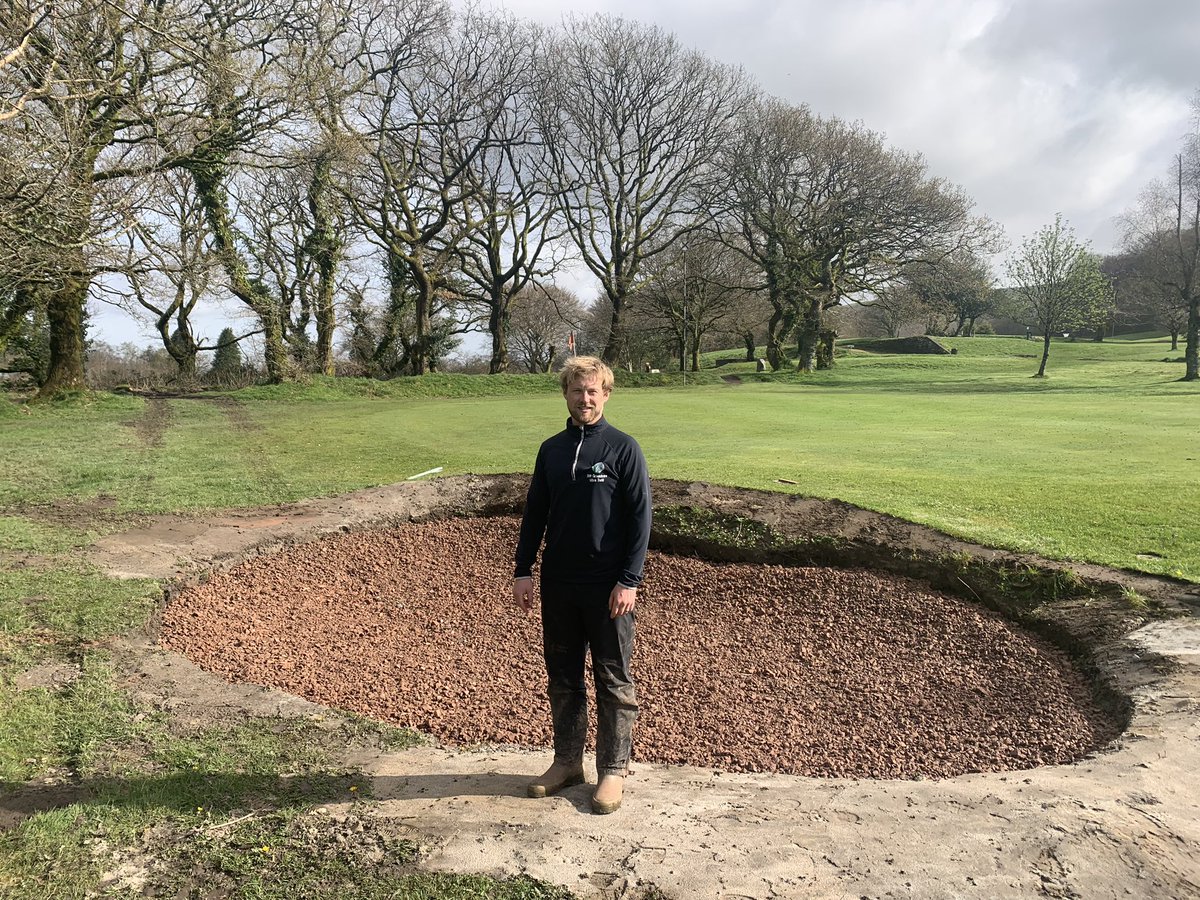 This fella (along with his colleague Ted) deserves a great deal of credit this week. Skill, Productivity, Care, Attention to Detail, Determination and more…fine work Miles from @360GroundCare #partnership #builditonce