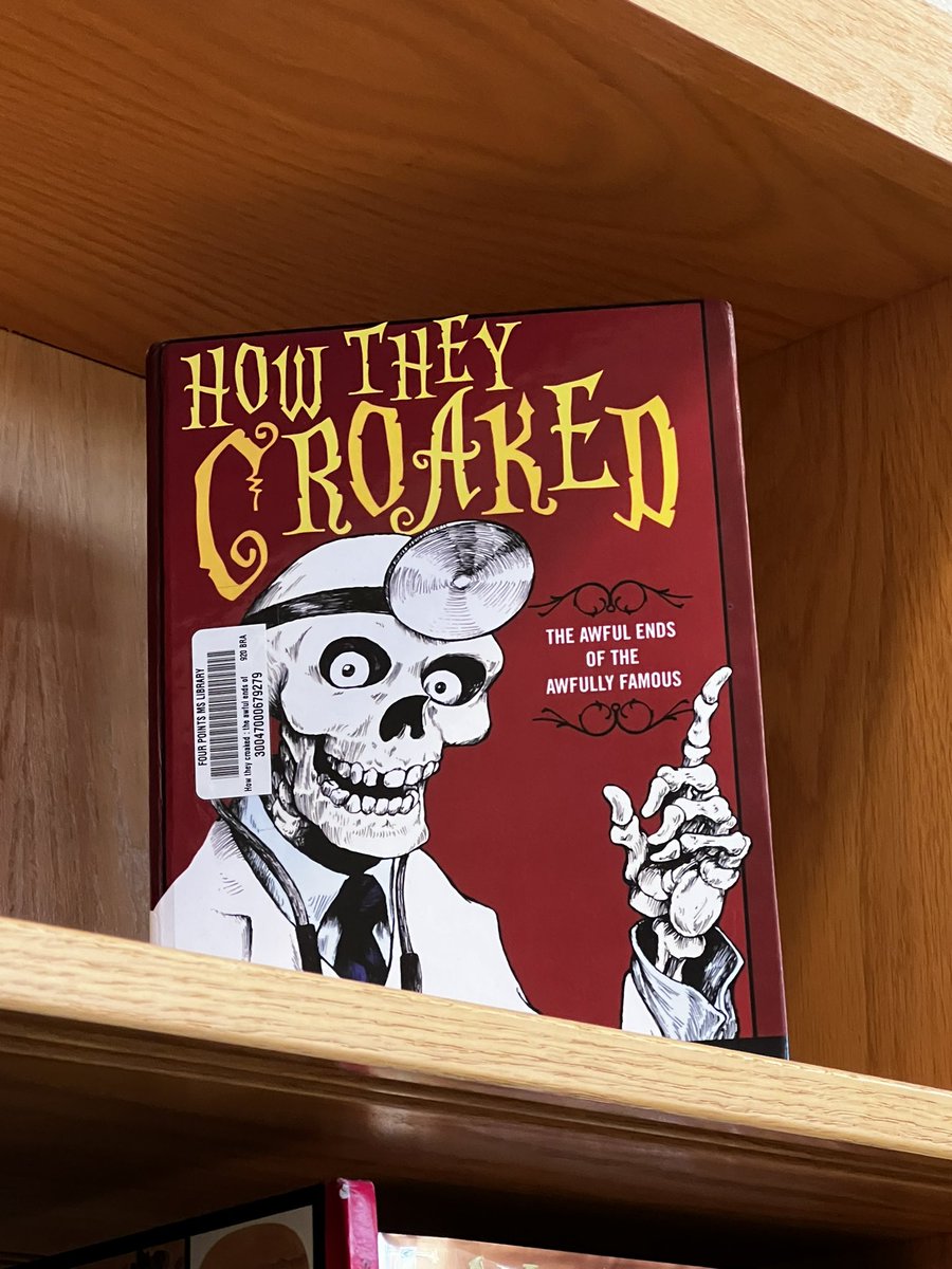 I fucking found Dr bones cookie in my school’s library