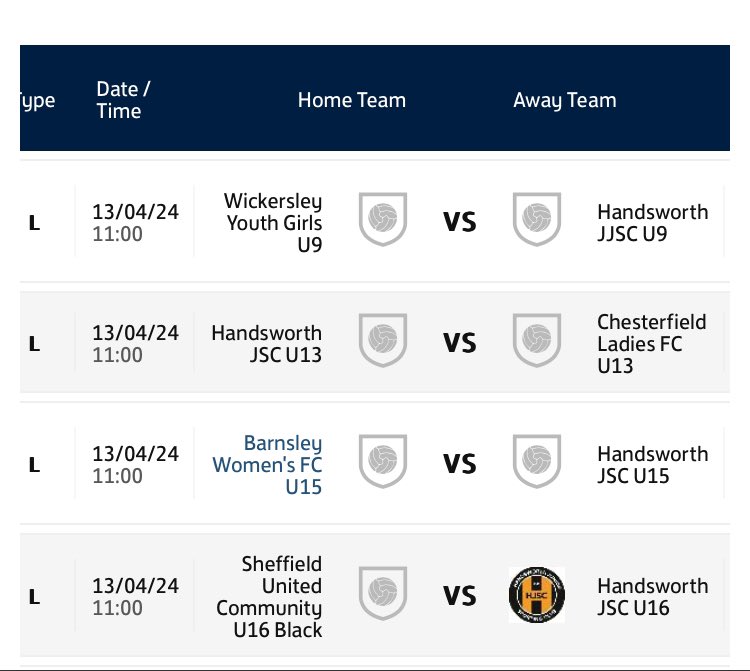 We send all our girls teams in @shgcl action tomorrow the very best of luck … Some huge league games and maybe some more silverware … At home our U12’s 9.30 and title chasing 13’s at 11 . Cafe open 9-12 bar 12-5 Good luck and enjoy 🧡🖤