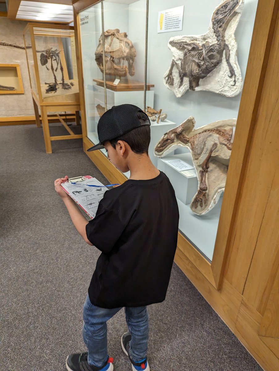 The grade 3s were on a fossil hunt at the U of A Paleontology Museum! We learned about rocks, minerals and fossils thanks to their amazing collection.