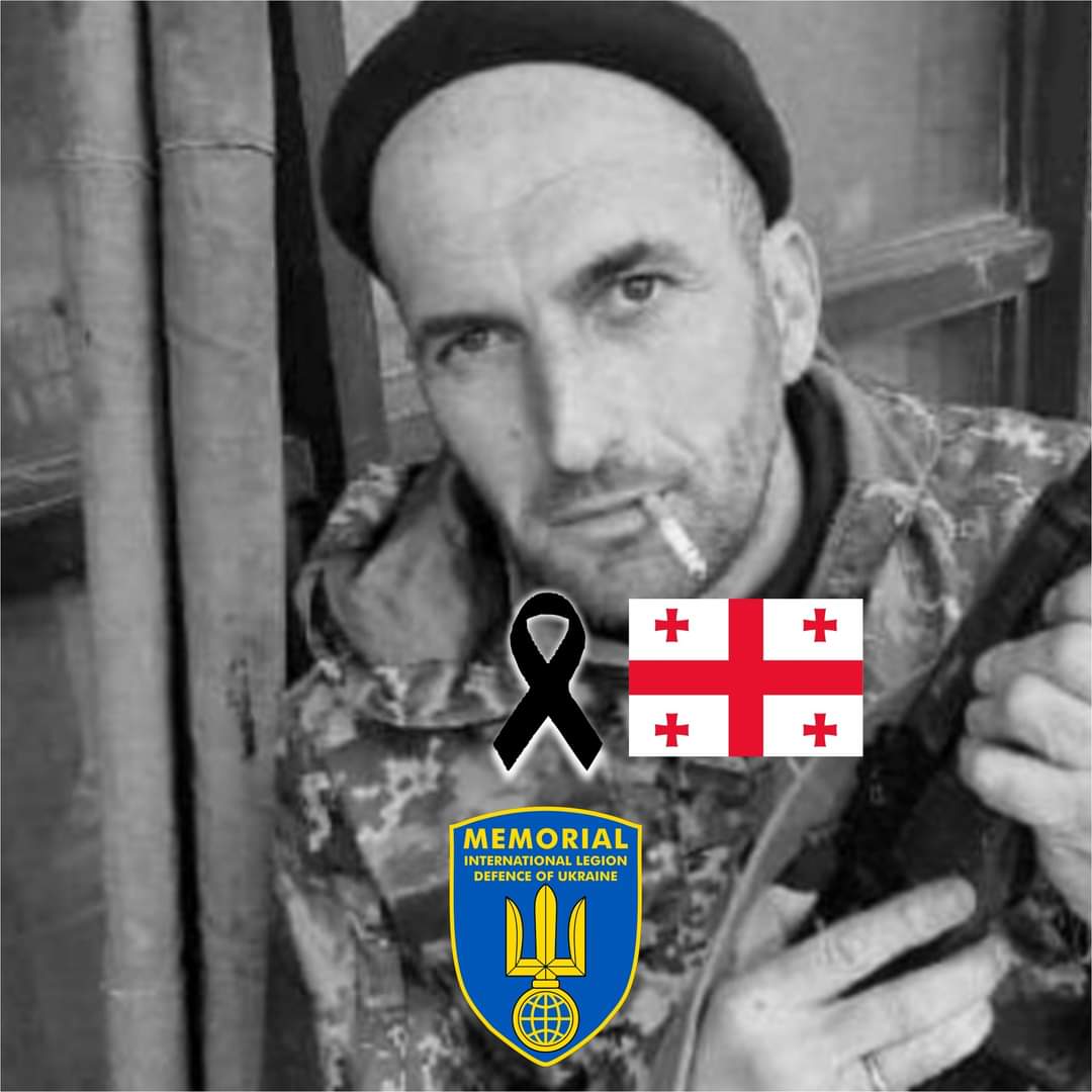 January 2023!
The Georgian Vitali Orbeladze, who had been serving in Ukraine as a Volunteer succumbed on the Battlefield.

Honor, Glory and Gratitude To Our Brother.