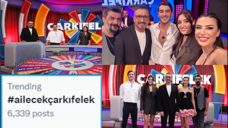 aile olarak trendlerde  #ailecekçarkıfelek