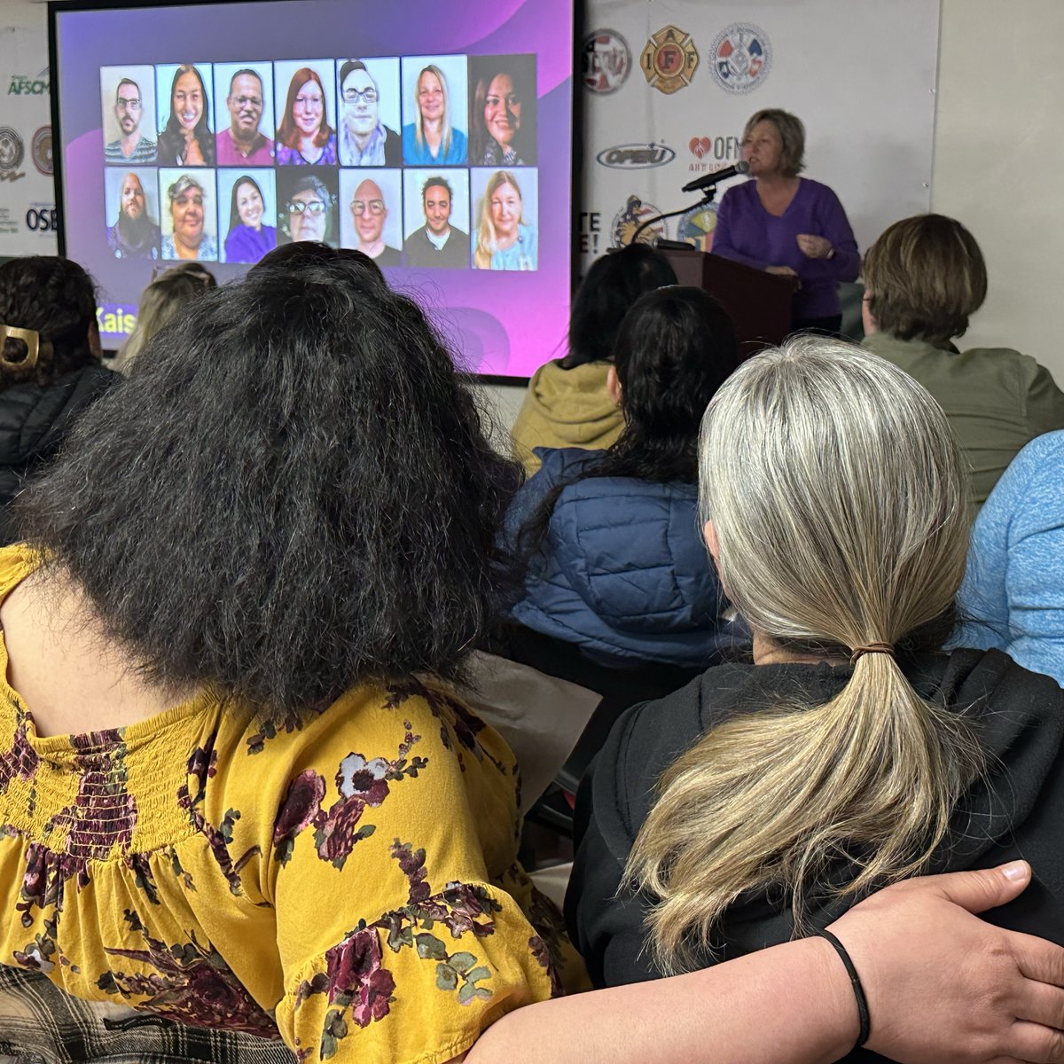 Union power in action! SEIU49 Kaiser stewards are diving into training today. 💪 💜 Remember that huge healthcare strike? Well, we're still here–fighting for worker rights and standing strong together! #UnionStrong