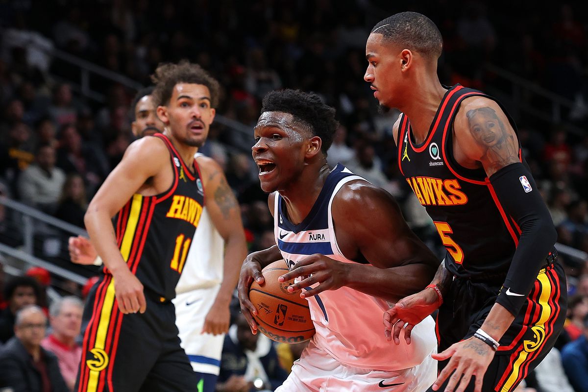 Discover the latest NBA Odds for the Hawks vs Timberwolves including point spreads, money lines and totals offered by US betting sites. Line shop here: ow.ly/KzPQ50Rfr5p #NBA #Sportsbetting