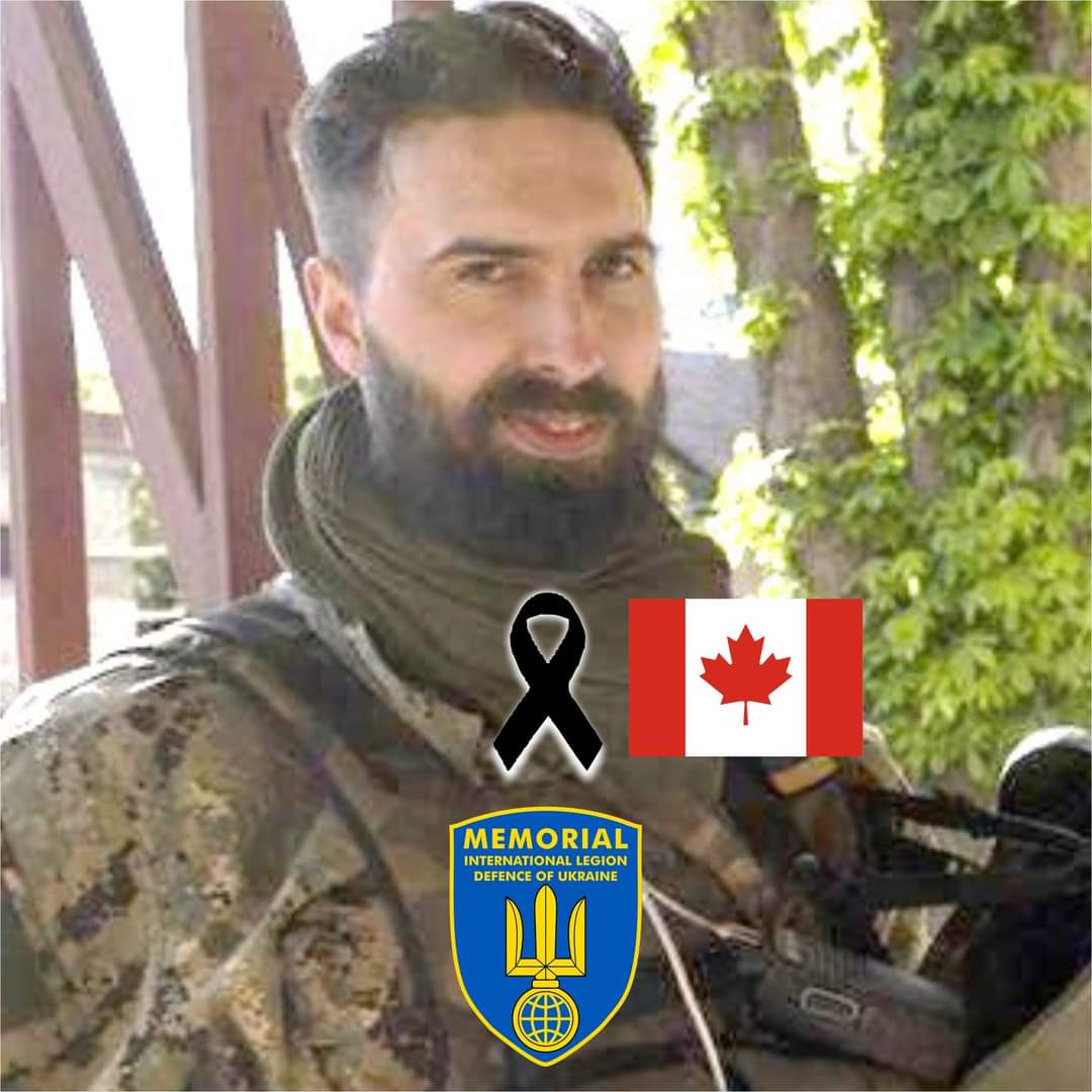 January 2023!
Our Beloved Canadian Brother Emile-Antoine Roy-Sirois, who had been serving in Ukraine as a Volunteer succumbed on the Battlefield.

Honor, Glory and Gratitude To Our Brother.