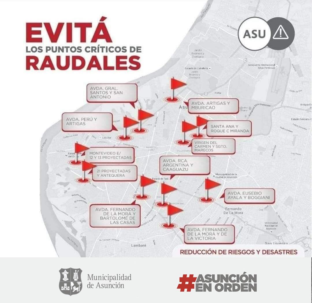 ¡ATENCIÓN! ⚠️

Ante la alerta meteorológica, instamos a los conductores a manejar con precaución y evitar los puntos más críticos de raudales en la ciudad