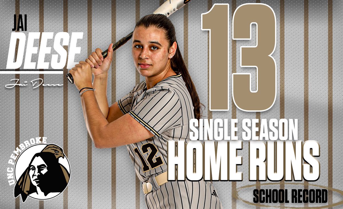 HOME RUN QUEEN 👑

Congratulations to Jai Deese for becoming the single season record holder for home runs with her grand slam today! 

#BraveNation