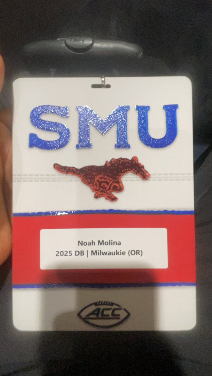NoahM29_'s tweet photo. had a amazing time Touring SMU Football program/campus, Thankful for the hospitality. Thank you to @mrfootballwait @CoachHun_SMU @RyanJenkinsTV @flyguyhuey5 @LionellSinglet1 @teamlillard7on7 https://t.co/tIonTGlhPf