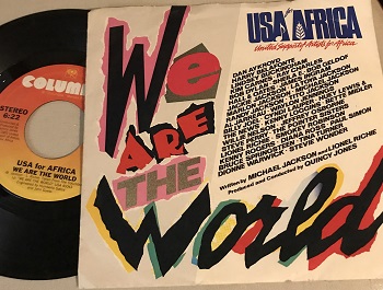 Apr 13, 1985: 'We Are the World' by USA for Africa hit #1 on the Billboard Hot 100. #80s Held the top spot for 4 weeks. Find out all about this iconic charity single here > theretronetwork.com/we-are-the-wor…