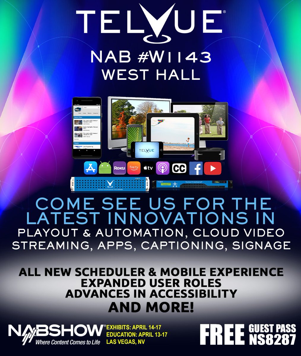 TelVue Corporation tweet media