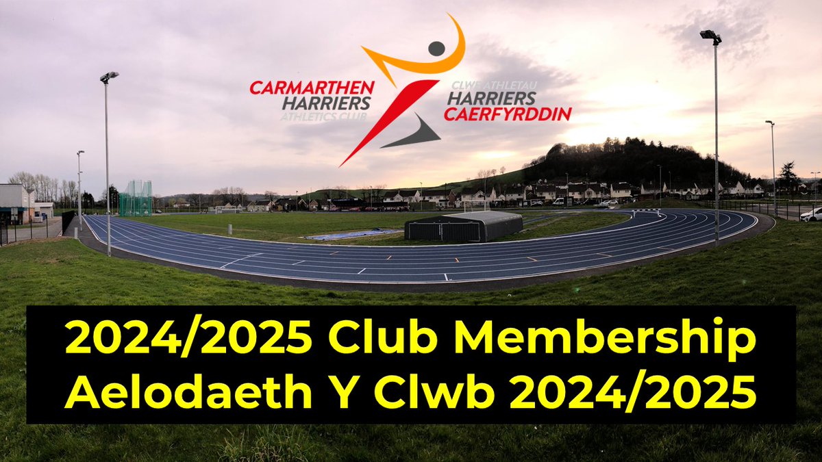 Thanks to everyone who have renewed their annual @CarmsHarriers Membership for 2024/2025 until April 1st. Athletes are reminded that they will need to complete the membership form in order to attend training and compete. Online renewal form have been sent out to groups.