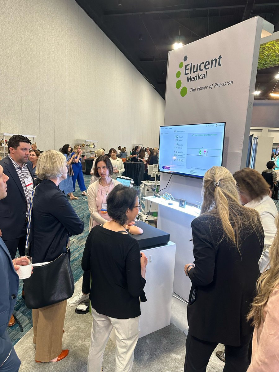 elucentmedical's tweet photo. Welcome to #ASBrS2024 drop by booth 111 to learn more about our in-site spatial targeting and ask one of our experts why they stopped probing around and chose EnVisio.
#powerofprecision https://t.co/DYWY2CLs9f