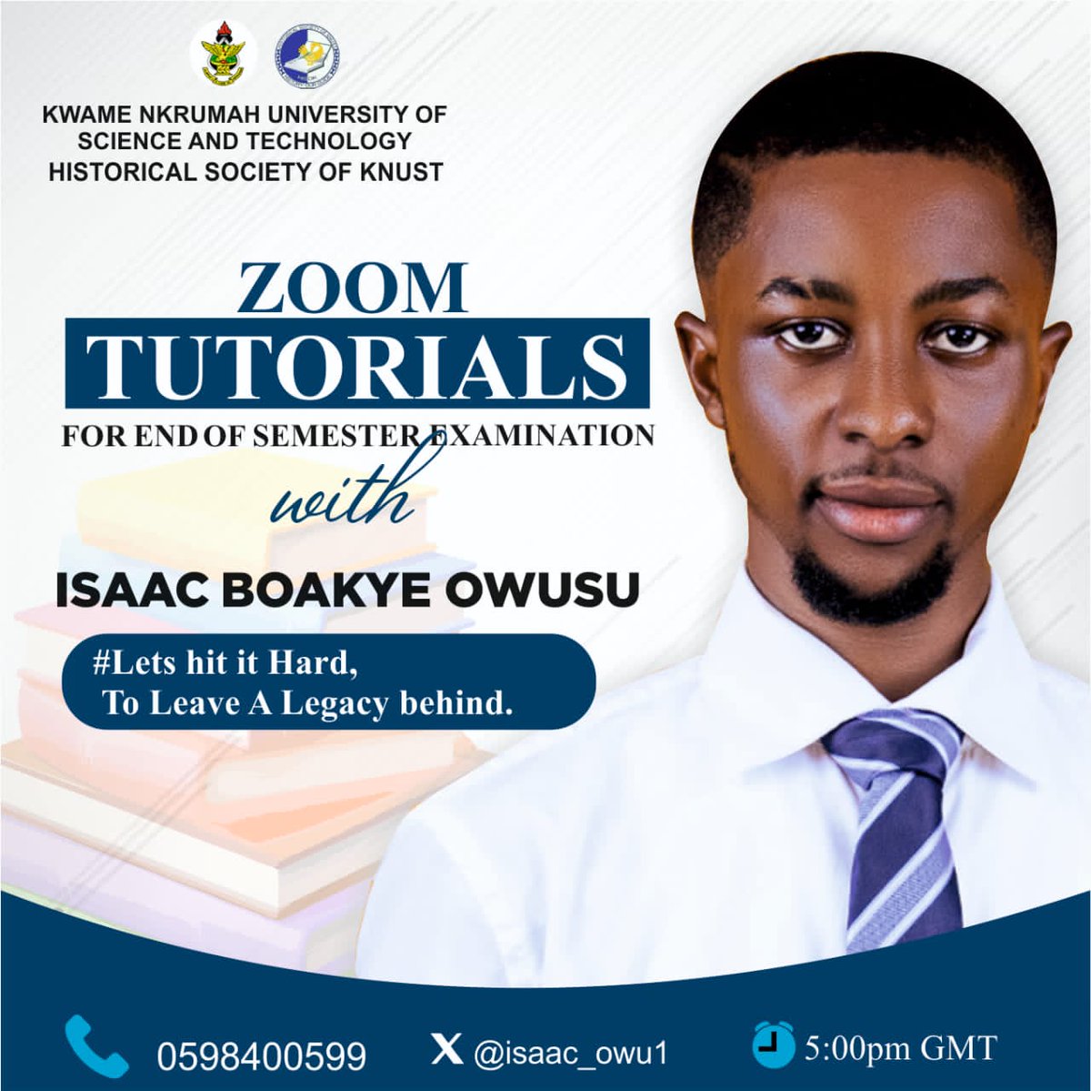 #Participate in this tutorial for the end of semester exams.
#let's Hit it hard, to leave a Legacy 💪 behind.
#yourvoice_ourlegacy