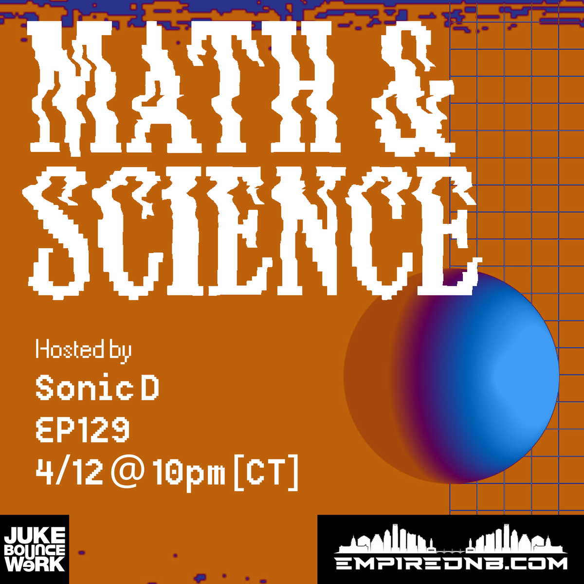 sncd's tweet photo. It's been a fun week. Let's keep it going with the beats & bass...
It all starts at 8pm PT / 10pm CT / 11pm ET / 4am London.
https://t.co/Q0u4U2NwHO
https://t.co/pDemsuuZm5
@jukebouncewerk @empirednbcom
#mathandscience #jukebouncewerk #jungle #drumandbass #amens #drumfunk https://t.co/2MpvMbYwvY