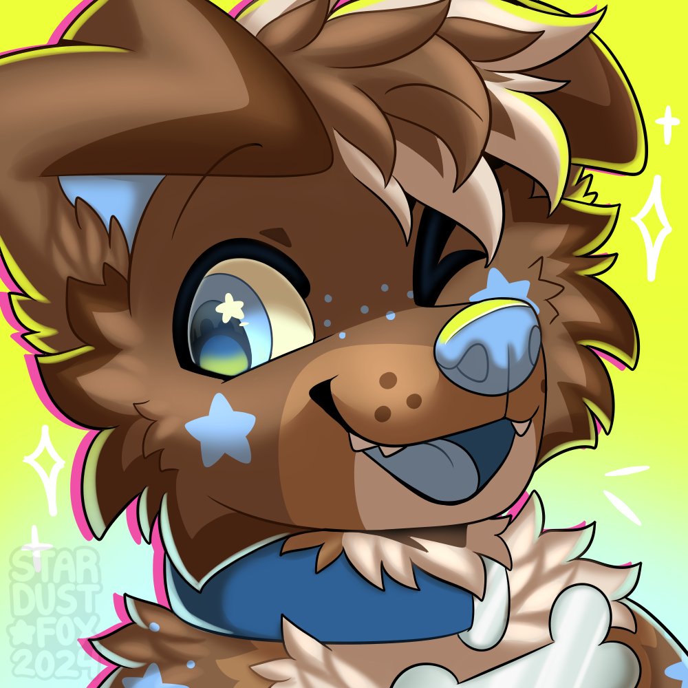 Starry pup! for Ryley