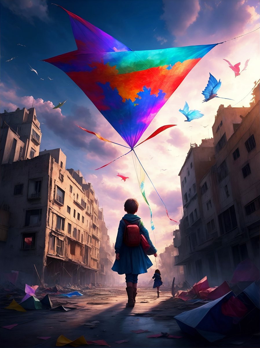 Children Should Fly Kites on @LovePowerCoin 

And one day, the world bloodstained by wars would be turned into a colorful kite paradise by the children who managed to survive the wars without dying.

▪️ 40 $LOVE
▪️ Link 👇

🔗lpm.is/nft/0xb0A5818c…

#LoveSupports #NFT #nftart