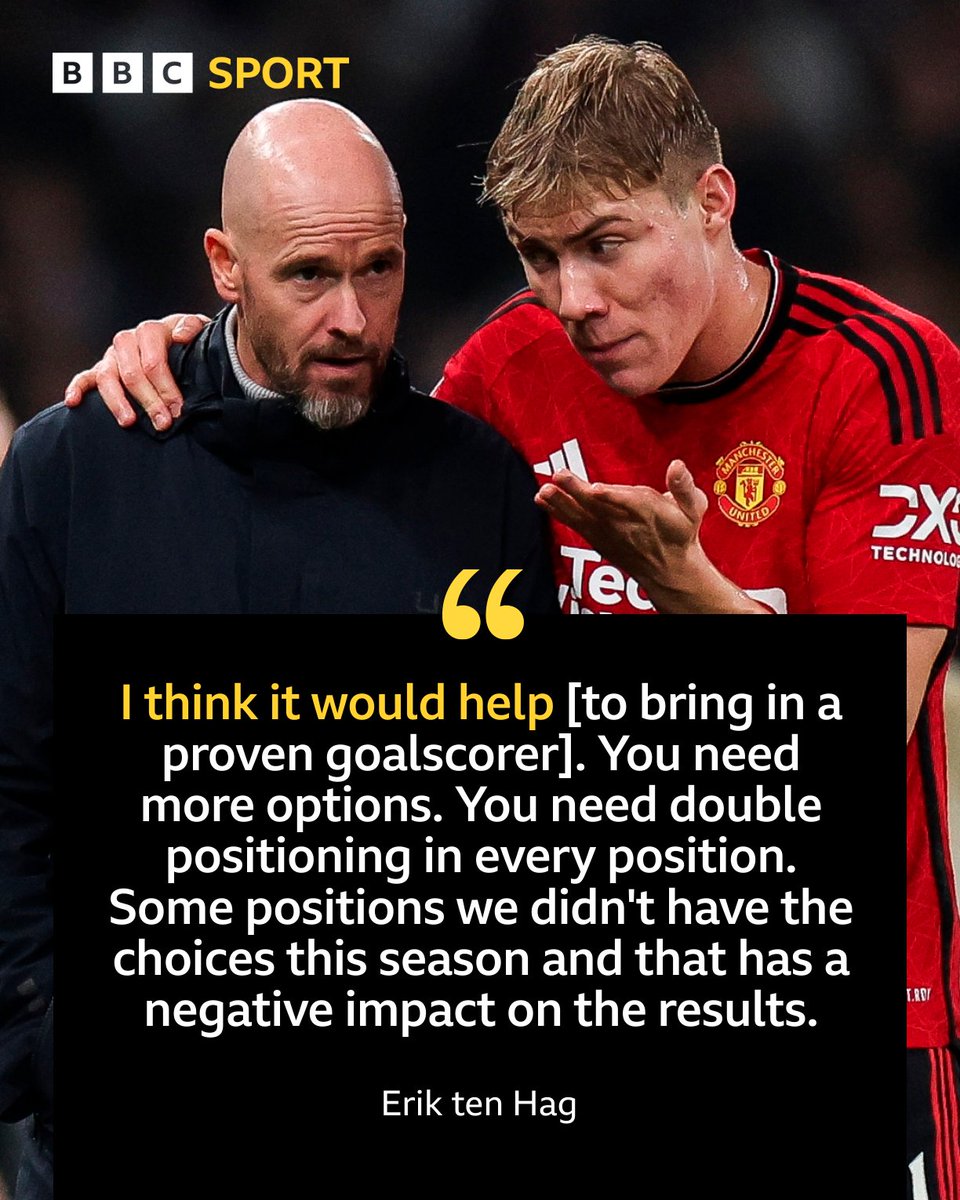 Manchester United boss Erik ten Hag wants to sign a striker in the summer transfer window. But who will it be? 🤔 #BBCFootball #PL #ManUtd