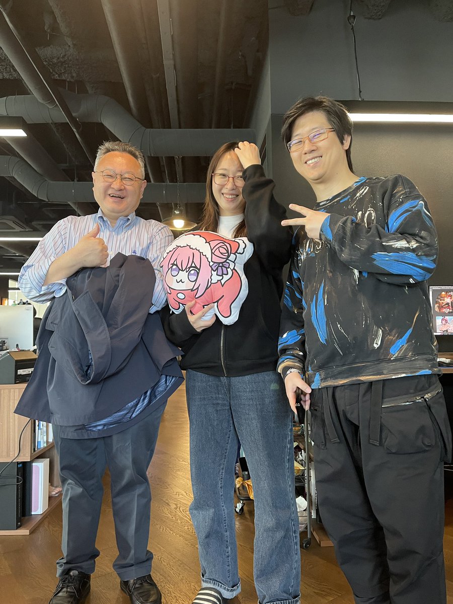 Visited @ShiftUpWorld studio and met Mr. and Mrs. Kim @jamm3rd @StellarBlade @NIKKE_japan