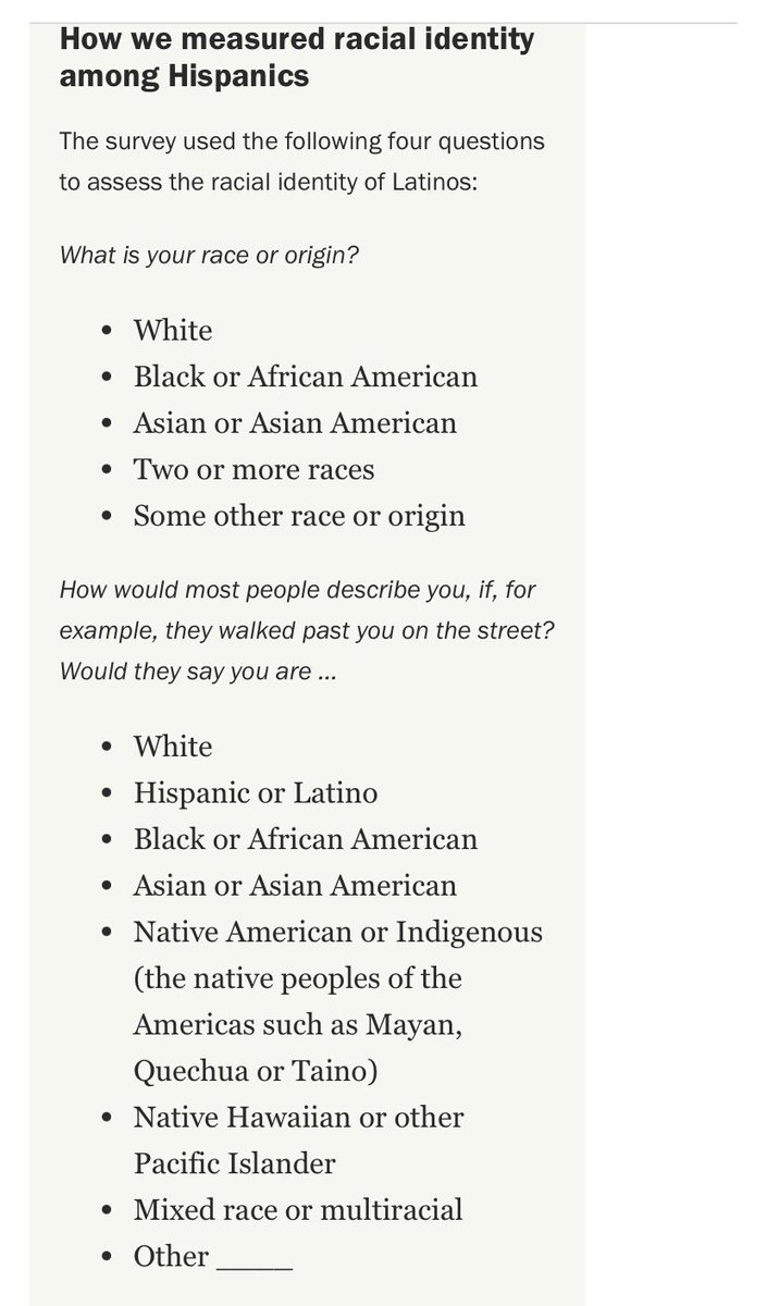 The #MAGA candidate in #ncpol #ncga house district 11 has great difficulty grasping multi racial people.  

He’s never heard of Black Latinos. 

Here’s a chart