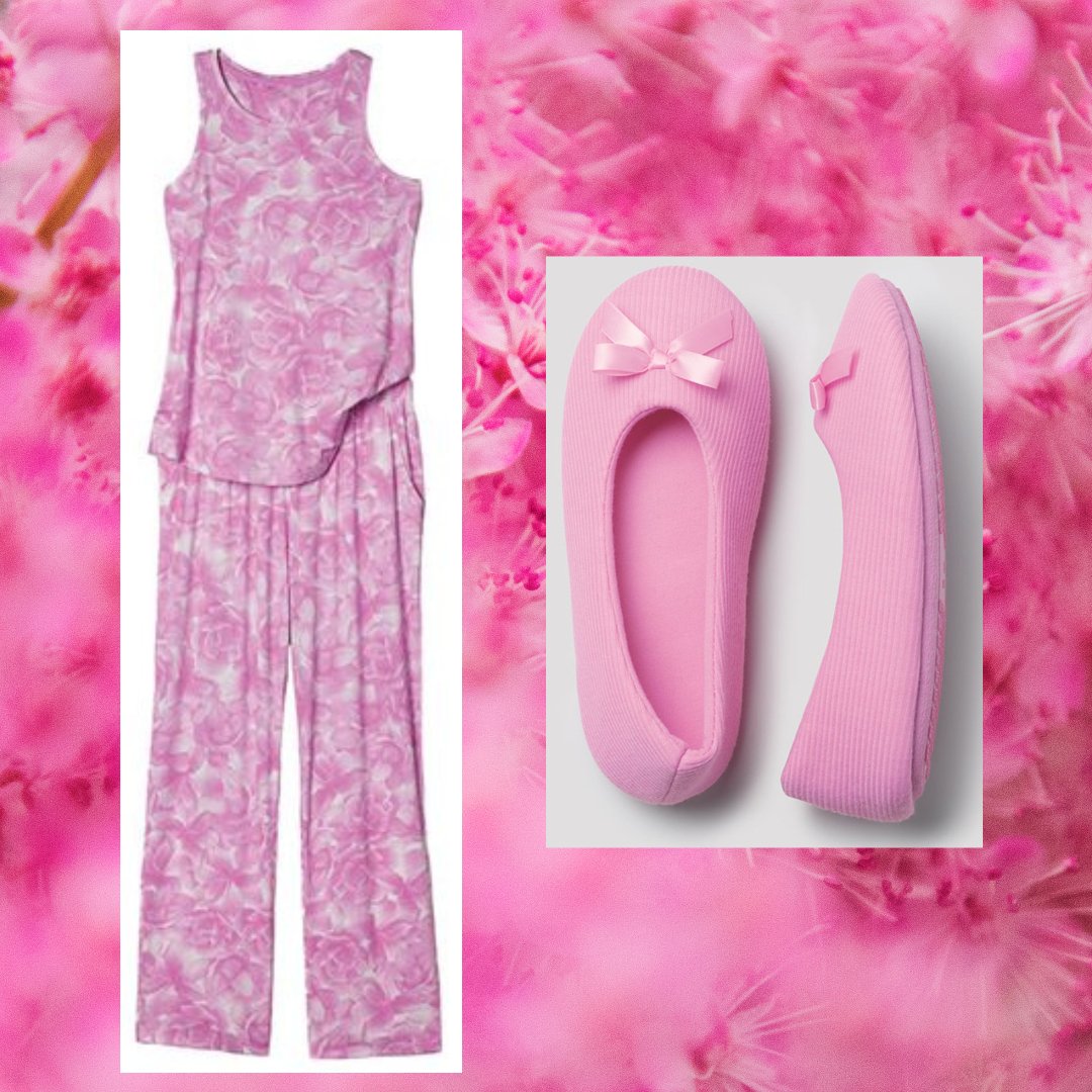 Rib Knit Tank PJ set and Rib Knit Slippers -- Dreams bloom in a 2-piece floral set. Rib Knit Slippers go beautifully with the pajamas.  #DreamOn #SpringPJSet #ComfySlippers #AvonRep #pamsavonshop @avoninsider avon.com/repstore/pamwa…