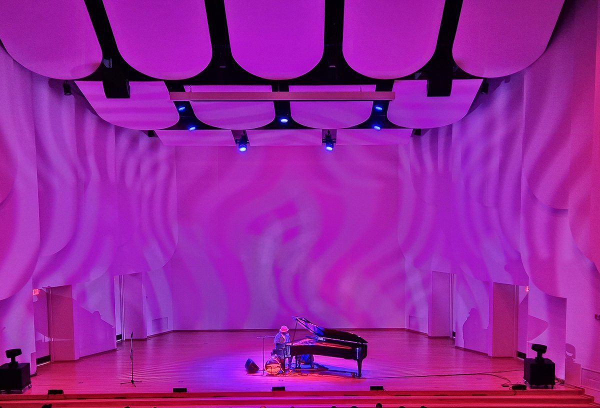 CLOSING out @WakeDiv's 'Theological Improvisations' with the one and only @Cory_Henry in @WakeForest's Brendle Recital Hall.