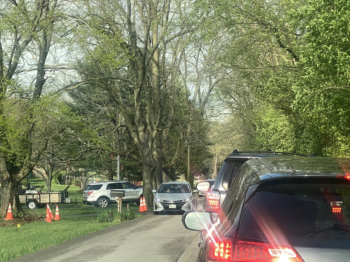 So much for avoiding the backup on Newtown Pike. I took Georgetown Rd thinking it would be faster to Georgetown. That’s a big NO! Currently on Berea Rd as traffic is being detoured. Avoid this if you can. @LEX18News