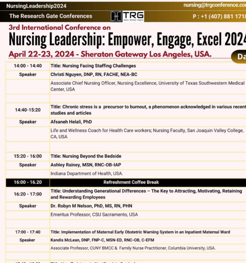 Los Angeles ➡️Indiana! Elated to be presenting my DNP work on “Implementation of an An Early Warning System in an Inpatient Ward” in Los Angeles for the Nursing Leadership: Empower, Engage, Excel 2024!!!
Promoting safe cultures in obstetrical units using the EMR
#MaternalHealth