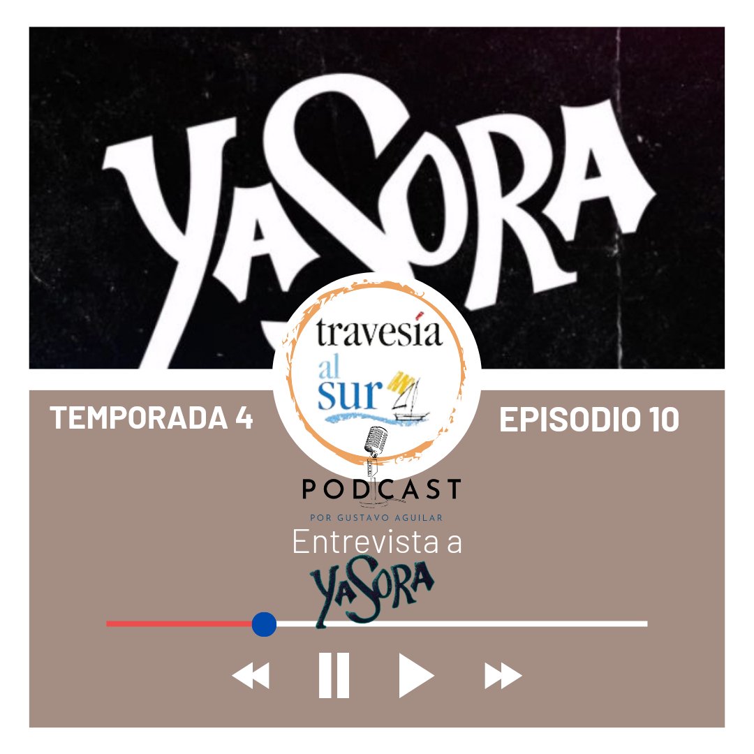 📣 Disponible en Spotify la entrevista que realizamos el Martes en <a href="/TravesiaalSur/">Travesía al Sur</a> a <a href="/YASORABANDA1/">YASORABANDA</a>
Nos cuentan del camino recorrido por la banda y nos hablan de su más reciente disco "Los Gustos En  Vida Vol 1".
Escuchala acá 👇 
open.spotify.com/episode/2XxQtI…