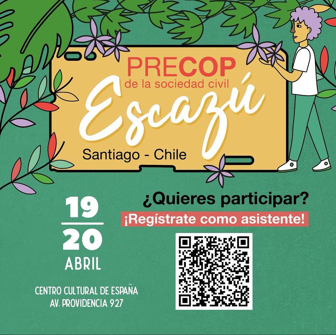 ¡Únete a la conversación sobre el futuro ambiental de nuestra región en la #PreCOP de la Sociedad Civil de #Escazú! 🌎✨ Regístrate como asistente aquí👉🏾amn.st/6012wkX2E 📣La programación ya está disponible😉 ¡Te esperamos!🌱