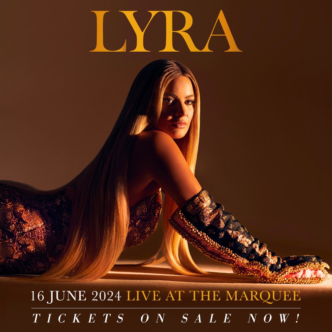 ★ ★ 𝗢𝗡 𝗦𝗔𝗟𝗘 𝗡𝗢𝗪 ★ ★ @thisislyra comes to Cork, 16 June 🙌🤩 Her highly anticipated debut album 'LYRA' is out now! #LateLate 🎫 Grab tickets 🎪 ~ bit.ly/3vn8JVF ⚡️