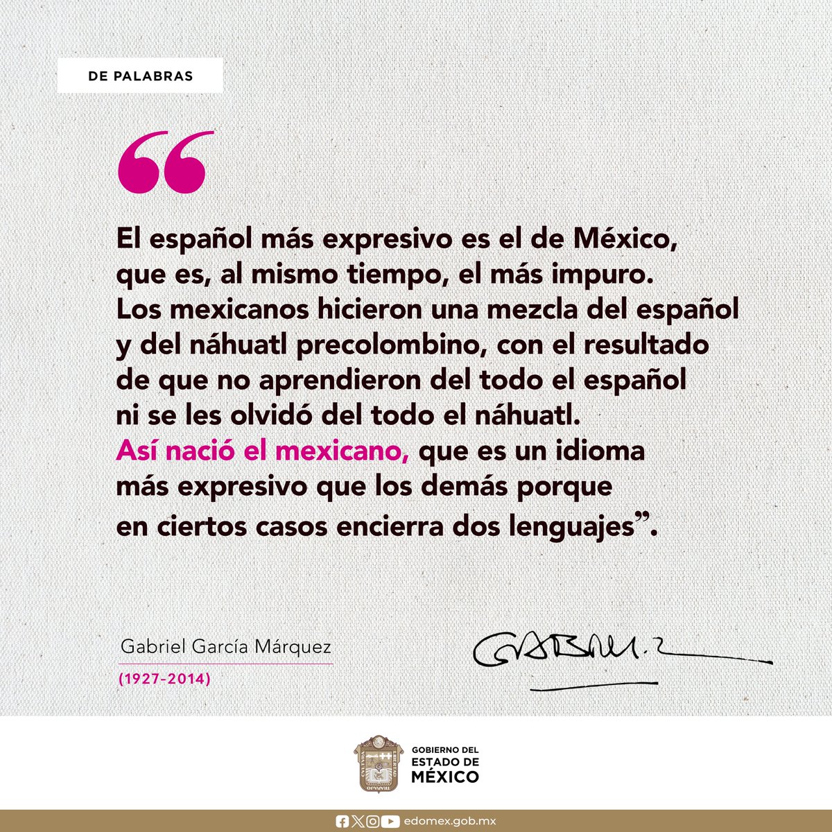 Fue un 13 de abril de 1875 cuando sesionó por primera vez la #AcademiaMexicanaDeLaLengua, la cual busca que los mexicanismos se incorporen al diccionario de la #RealAcademiaDeLaLengua y así poder estudiar la lengua propia y el vocabulario característico del país. #AGEMÉX