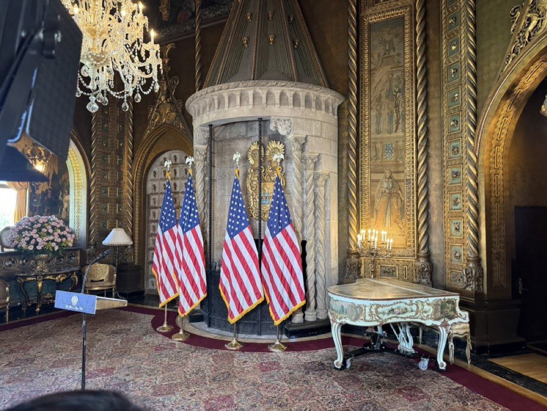 First stop on the Speaker Johnson Farewell Tour: Mar-a-Lago