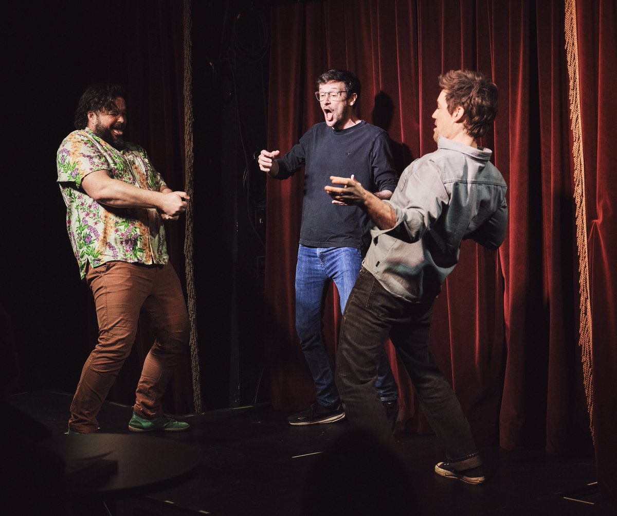 We’re popping bottles bc PRETTY FUNNY has our monthly show this Monday 4/15 at 7:15 at Lyric Hyperion
Pic by Evan Perkins