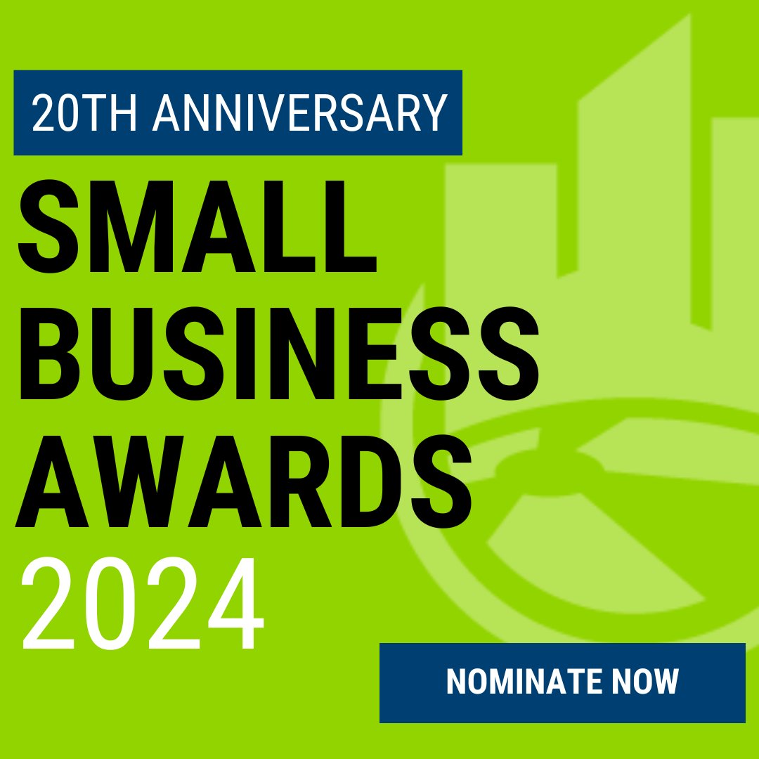 There's just a few minutes left before the weekend, which is enough time to nominated your favorite business for the Chamber's Small Business Awards. Nominate here: wichitachamber.org/awards