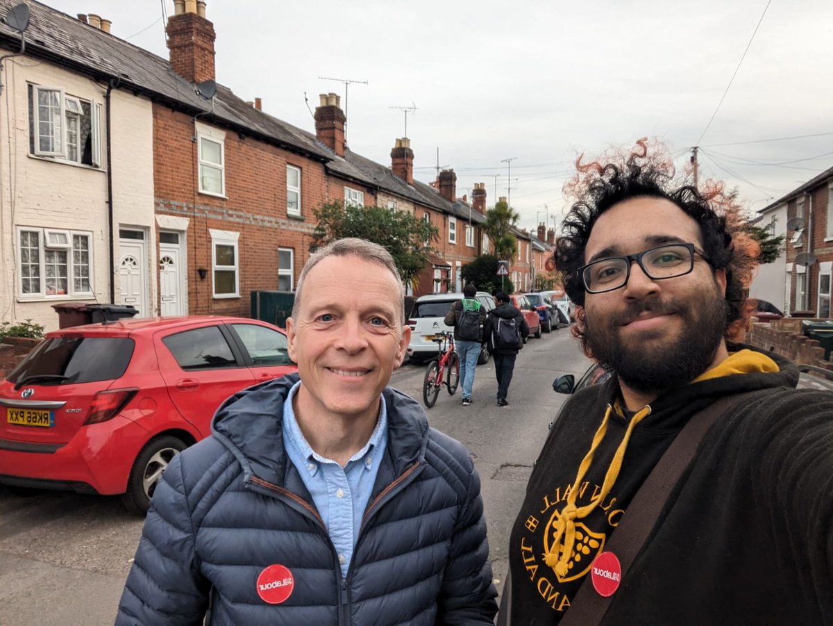 Great response from residents in New Town, our council candidate Ollie Williamson is working hard for the local community in Park Ward.