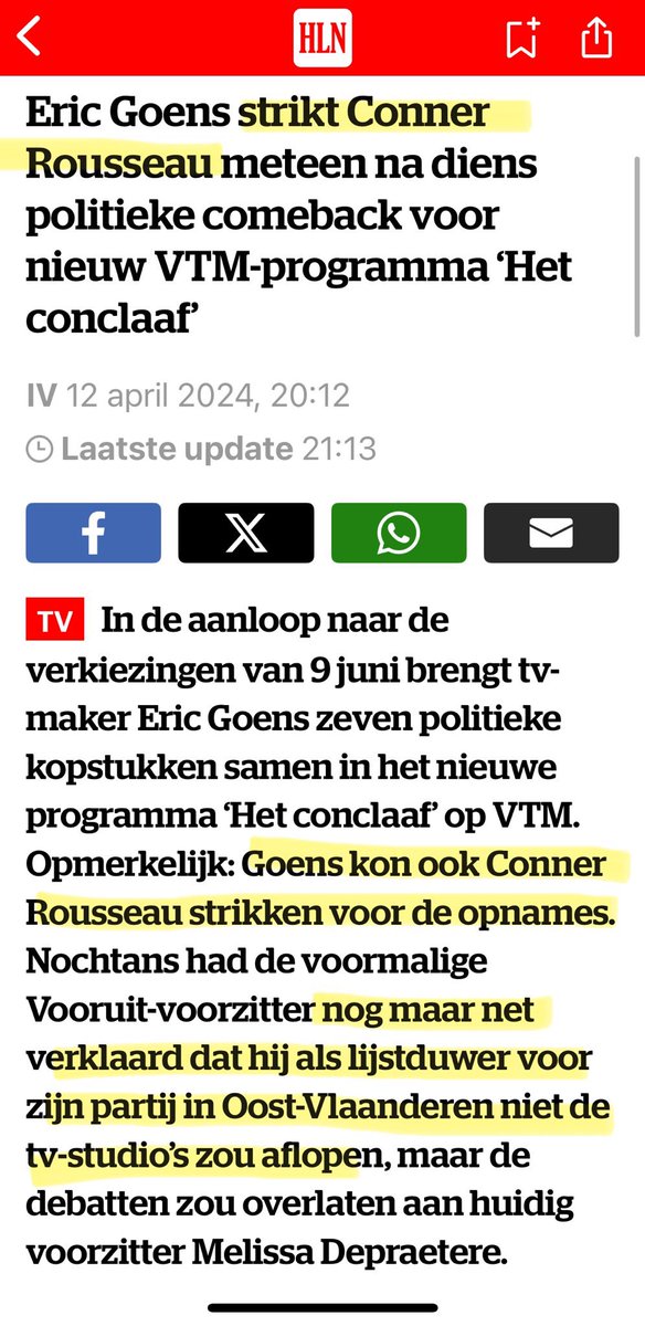 Philip_Claeys's tweet photo. He’s back, bitches! Echt een leuke partij is dat, #Vooruit. Nadat @MelissaDepr maandenlang de sh*t van ‘haar beste mateke’ mocht opkuisen, komt Mateke terug en duwt hij haar na nog geen 24 uur genadeloos onder de bus. Er kan maar één #oppersos oppersos zijn. https://t.co/YnIrGsuEXm