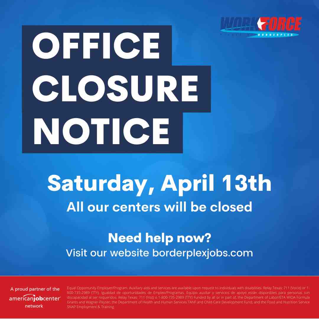 All offices will be closed tomorrow, Saturday, April 13th. We will be open bright and early Monday morning for your convenience. Have a great weekend!