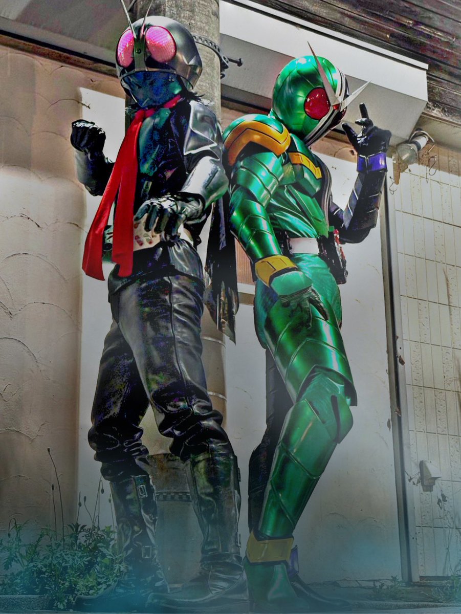 ' ライダーは風と共に ” #仮面ライダー #コスプレ