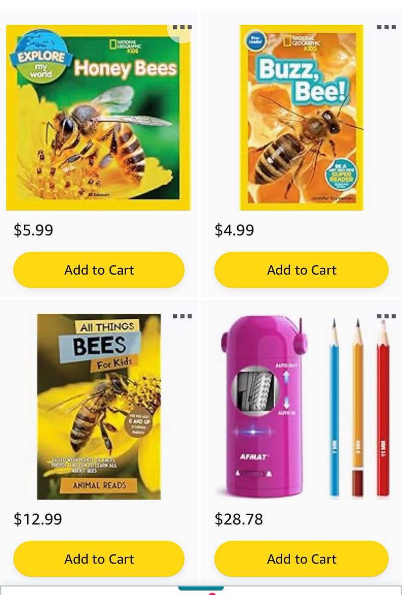 Hi #teachertwitter 
I need your help getting these bee books. They will be used for our bee unit. Any RP or sprinkle would be greatly appreciated! #supportaclassroom

amazon.com/hz/wishlist/ls…