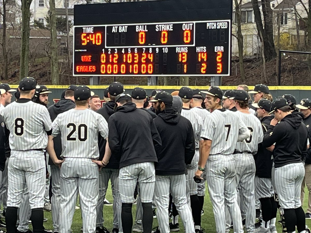 Hey you guys, I found it! Remember that dominant Wake Forest team that had been lost in the fog a little bit lately?They’re back. @WakeBaseball run-rules Boston College 13-1 in eight innings.