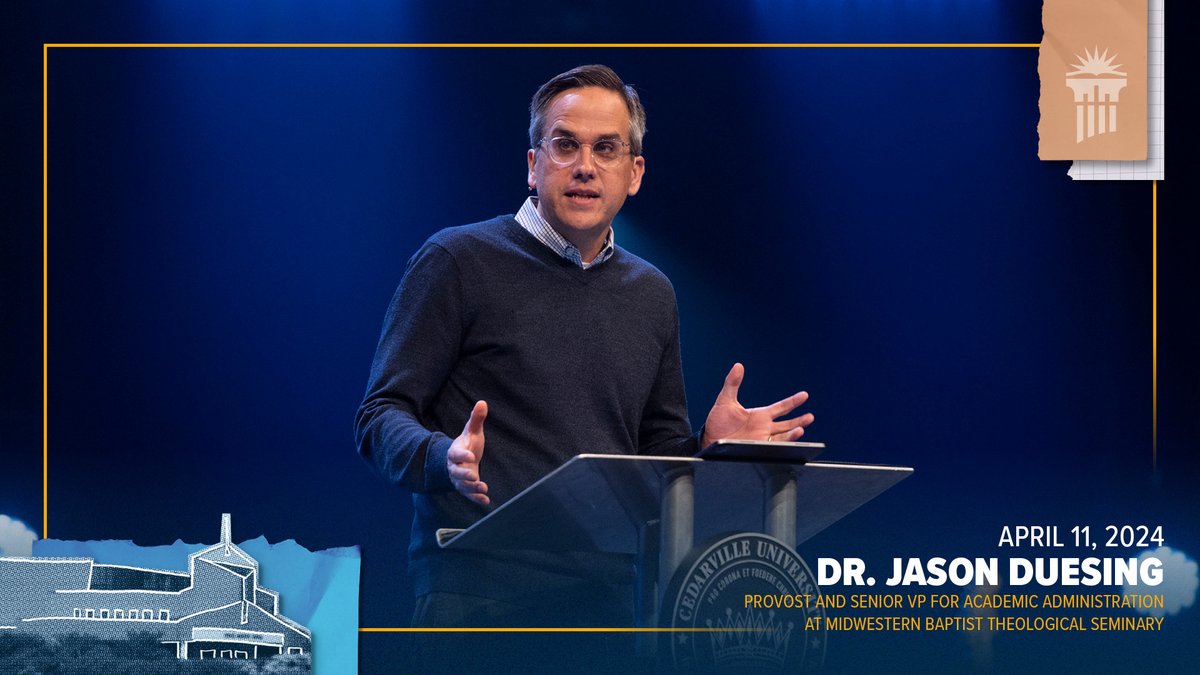 ⛪ What is the end of religious liberty?

Yesterday's chapel with @JGDuesing from @mbts focused on religious persecution in the global Church and why we can have hope in Christ's coming kingdom. #CUinChapel

🔗 Full sermon at cedar.to/041124!

#Gospel #ReligiousLiberty